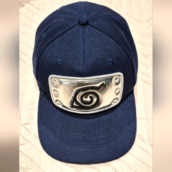 Other - Naturo Navy Blue Cap with Silver